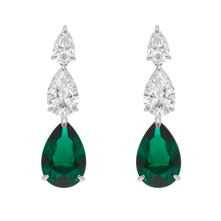 Boucles d'oreilles Opéra - Argent Rhodié