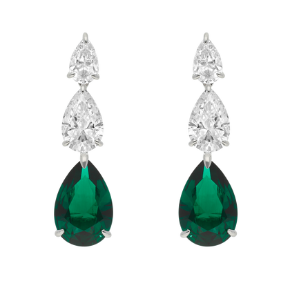 Boucles d'oreilles Opéra - Argent Rhodié