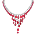 Necklace Opera - Rhodium Silver