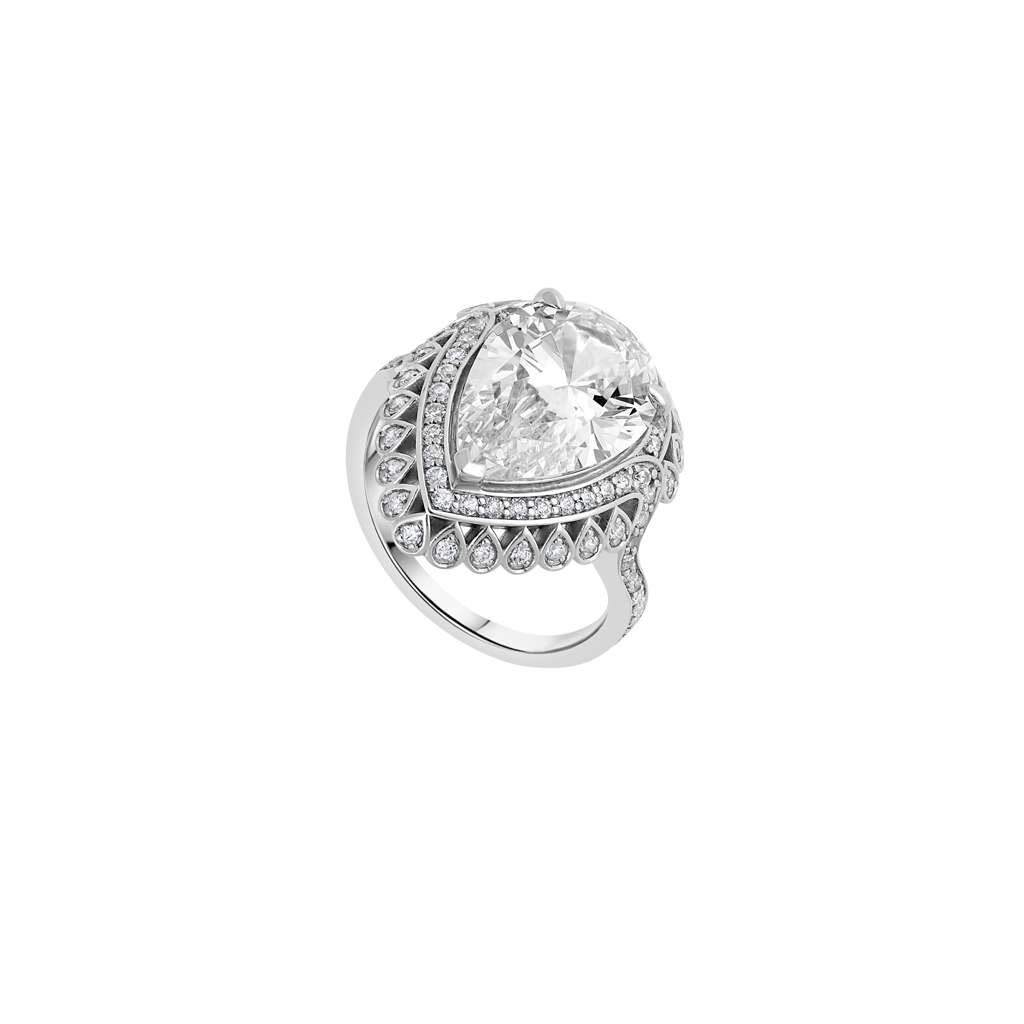 Ring Opera  - Rhodium Silver