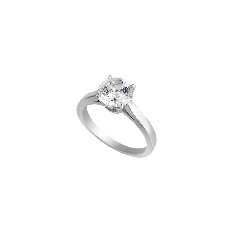 Solitaire - White Gold