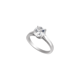 Solitaire - White Gold