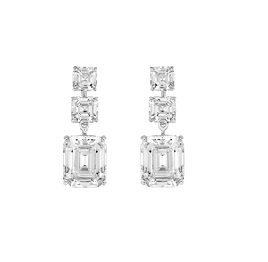 Boucles d'oreilles - Argent rhodié