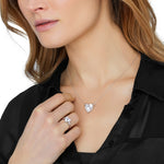 Pendentif - Or blanc