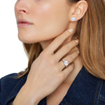 Boucles d'oreilles - Or blanc