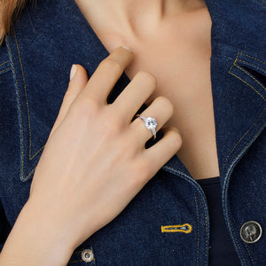 Bague - Argent rhodié