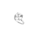 Solitaire - Argent rhodié