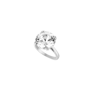 Solitaire - Argent rhodié