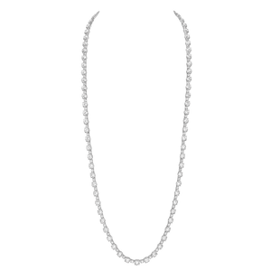 Sautoir - Argent rhodié