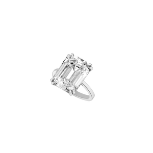 Solitaire - Or blanc