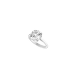 Solitaire - Argent rhodié