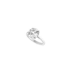 Solitaire - Argent rhodié