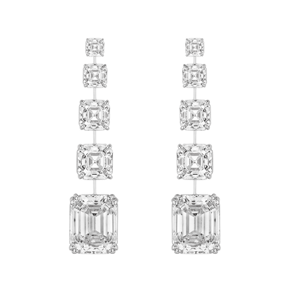 Boucles d'oreilles - Argent rhodié