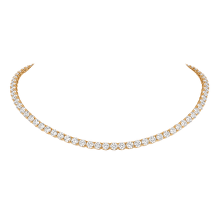 Necklace - Yellow-Gold-Plated Silver