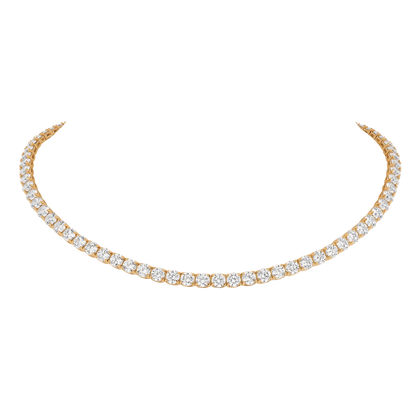 Necklace - Yellow-Gold-Plated Silver