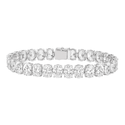 Bracelet Rivière Taille Ovale