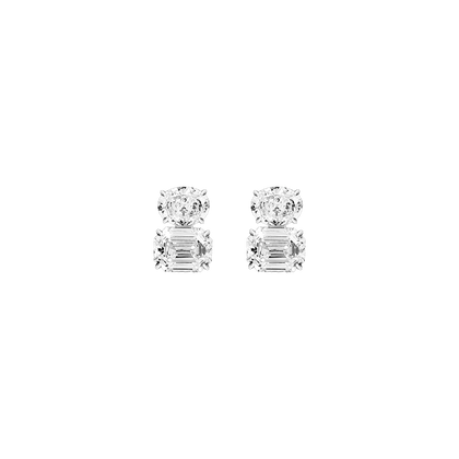 Boucles d'oreilles - Argent rhodié