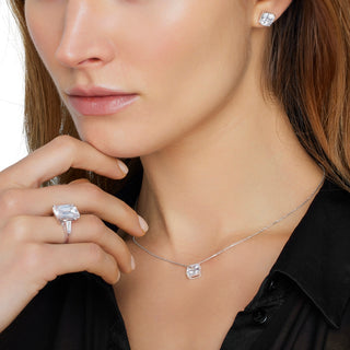 Pendentif - Or blanc