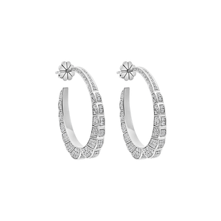 Boucles d'oreilles Opéra - Argent Rhodié