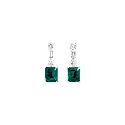 Boucles d'oreilles - Argent rhodié