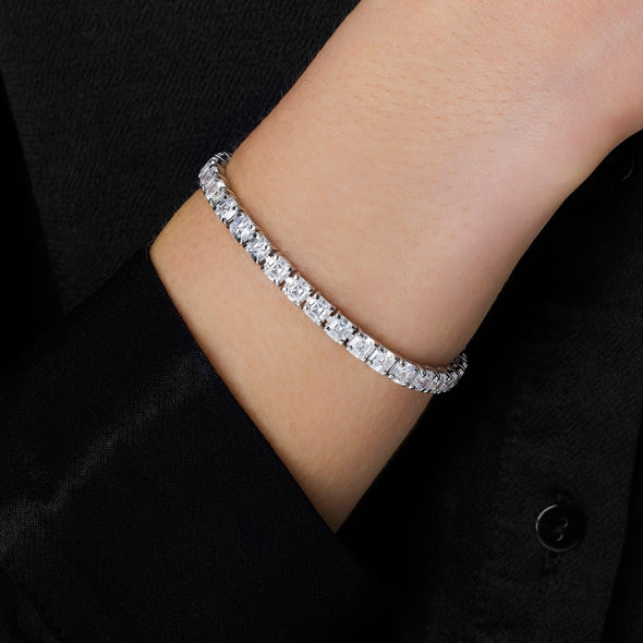 Bracelet Rivière Taille Asscher