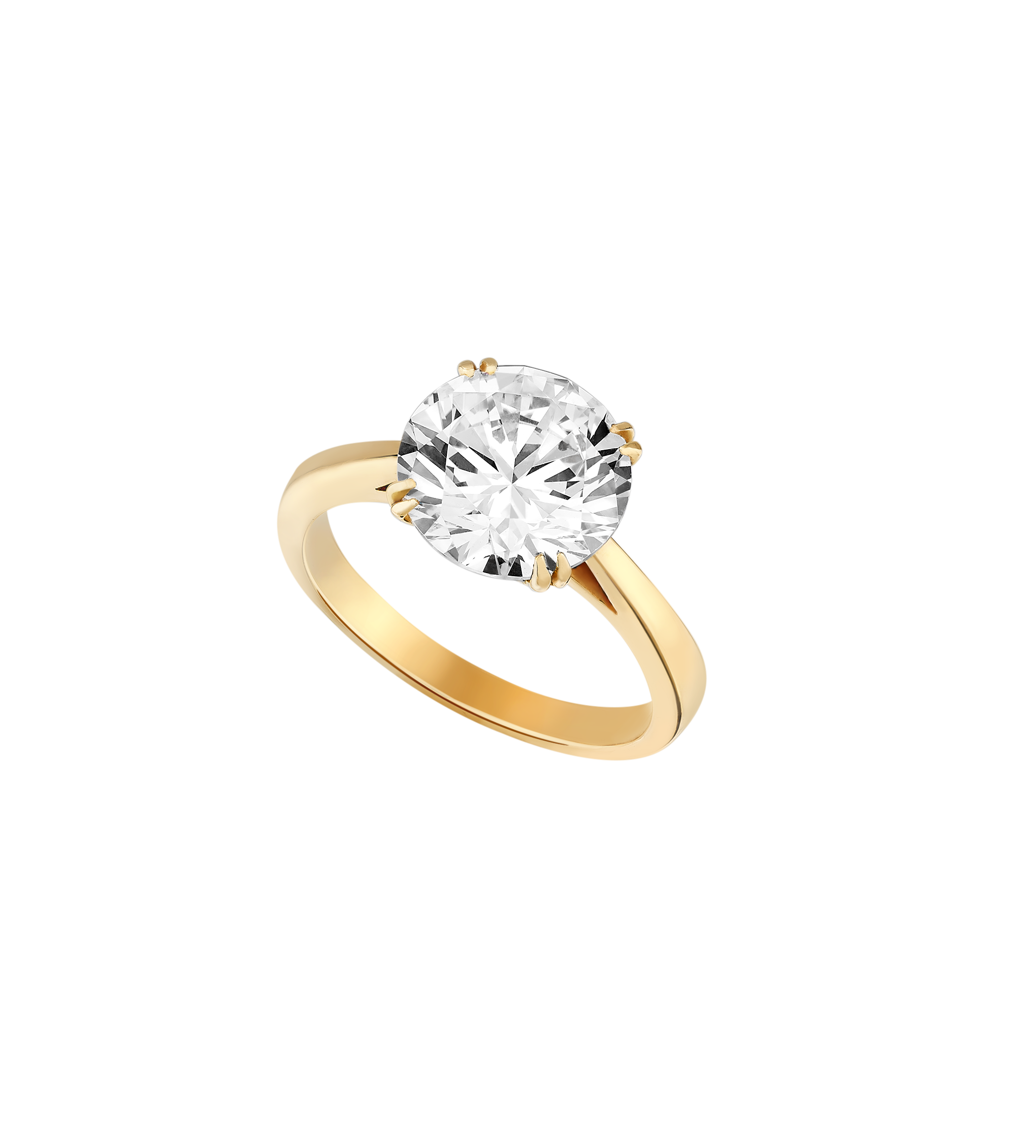 Solitaire - Yellow Gold