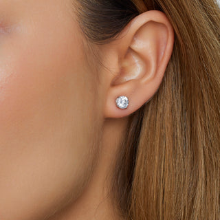 Boucles d'oreilles - Argent rhodié