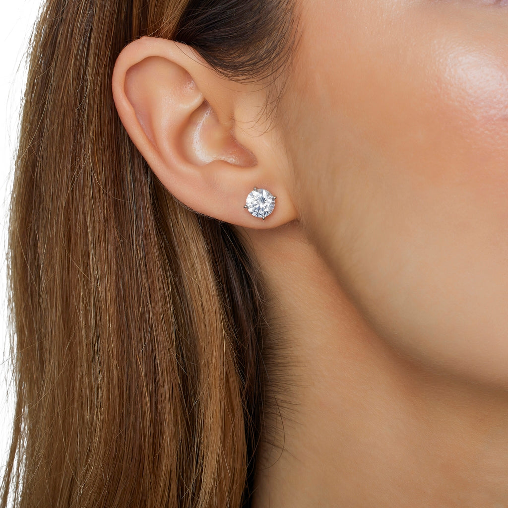 Earrings - Rhodium Silver