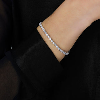 Bracelet Tennis Taille Coeur