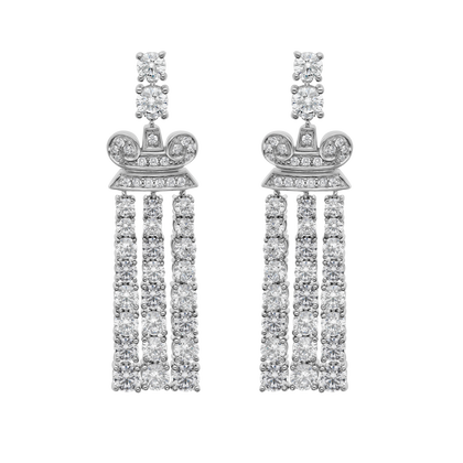 Boucles d'oreilles Opéra - Argent Rhodié
