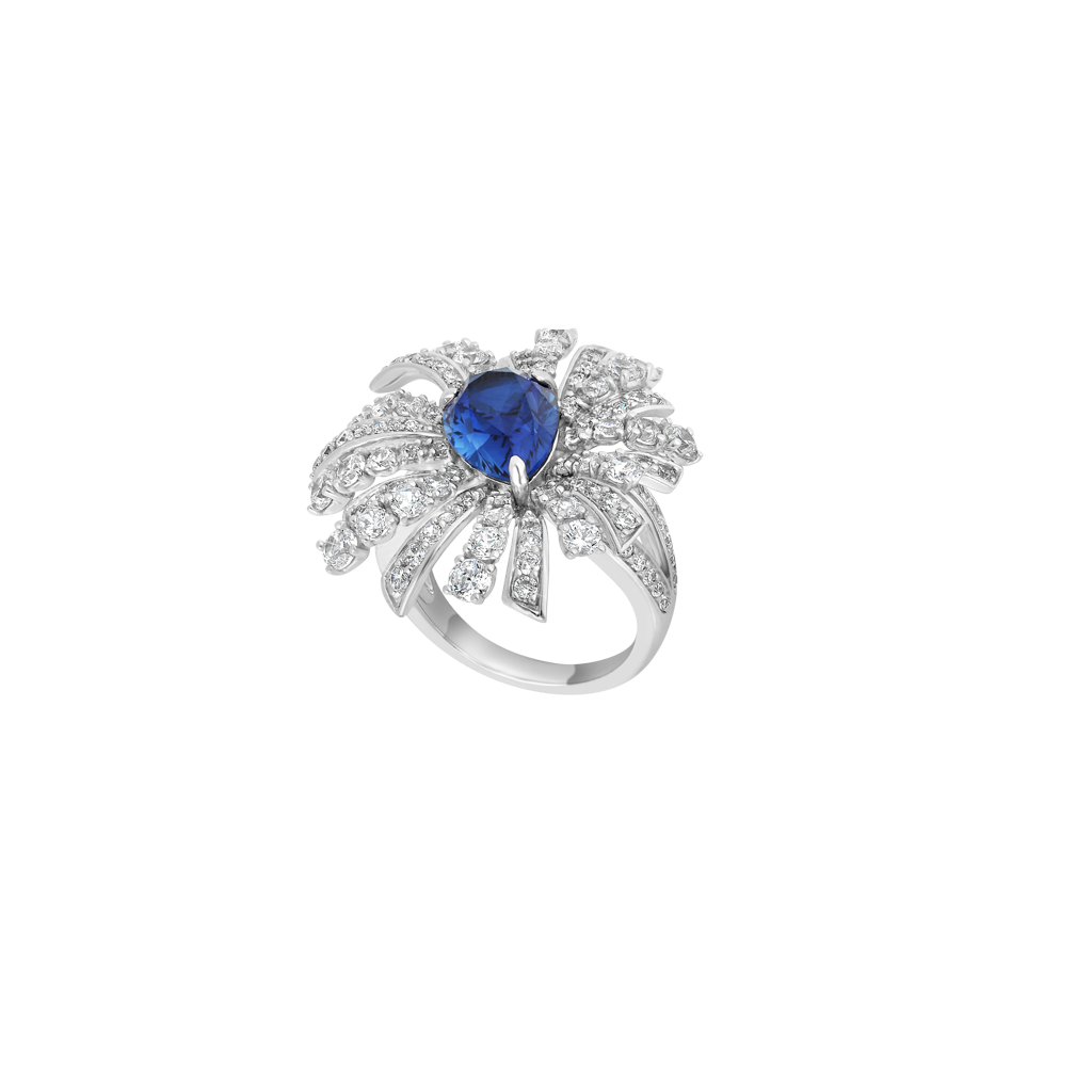 Ring Opera  - Rhodium Silver