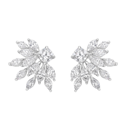 Boucles d'oreilles Opéra - Argent Rhodié