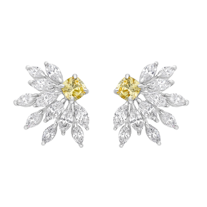Boucles d'oreilles Opéra - Argent Rhodié