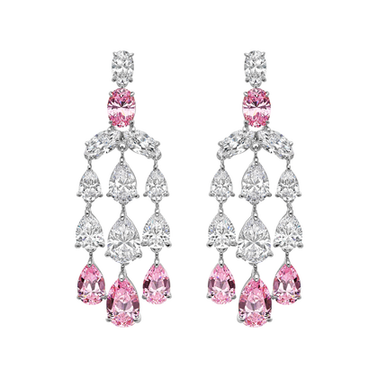 Boucles d'oreilles Opéra - Argent Rhodié