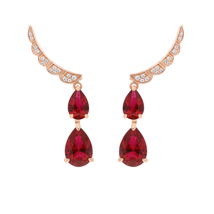 Boucles d'oreilles Opéra - Argent Rhodié