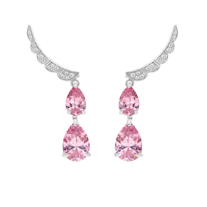 Boucles d'oreilles Opéra - Argent Rhodié