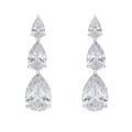 Boucles d'oreilles Opéra - Argent Rhodié
