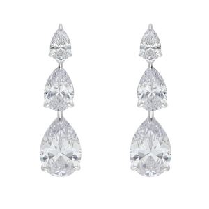 NEW Boucles d'oreilles Opéra - Argent Rhodié