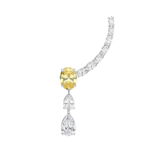 Earring Opera - Rhodium silver 