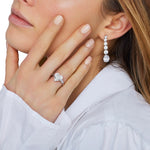 Boucles d'oreilles - Argent rhodié