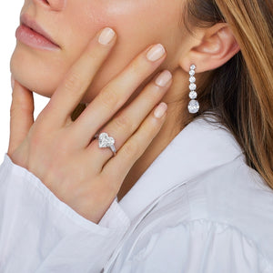 Boucles d'oreilles - Argent rhodié
