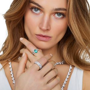 NEW Bague Opéra - Or Blanc