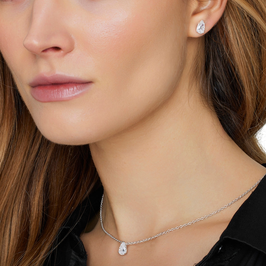 Boucles d'oreilles - Argent Rhodié