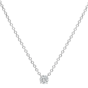 NEW Pendentif taille brillant - Argent Rhodié