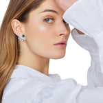 NEW Boucles d'oreilles Opéra - Argent Rhodié