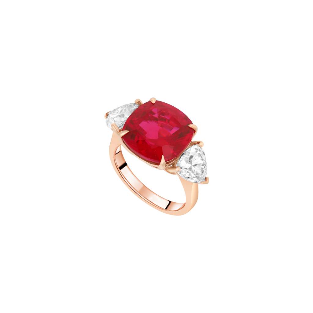 Ring - Moissanite - Rose Gold