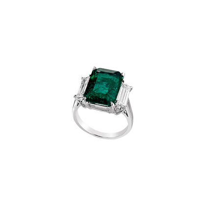 Bague Taille Émeraude