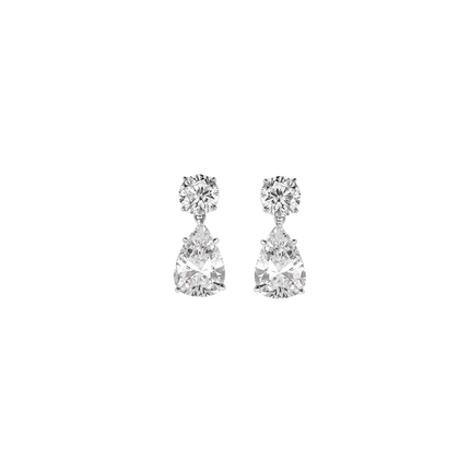 Boucles d'oreilles - Argent rhodié