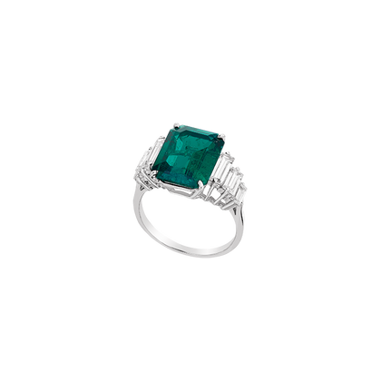 Bague Taille Émeraude