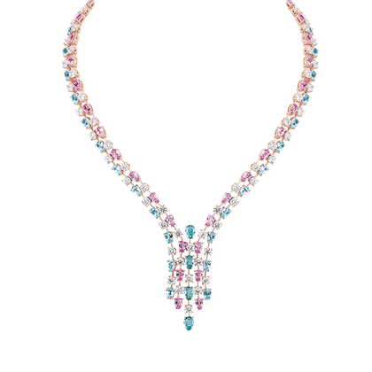 Necklace Multi Pastels 